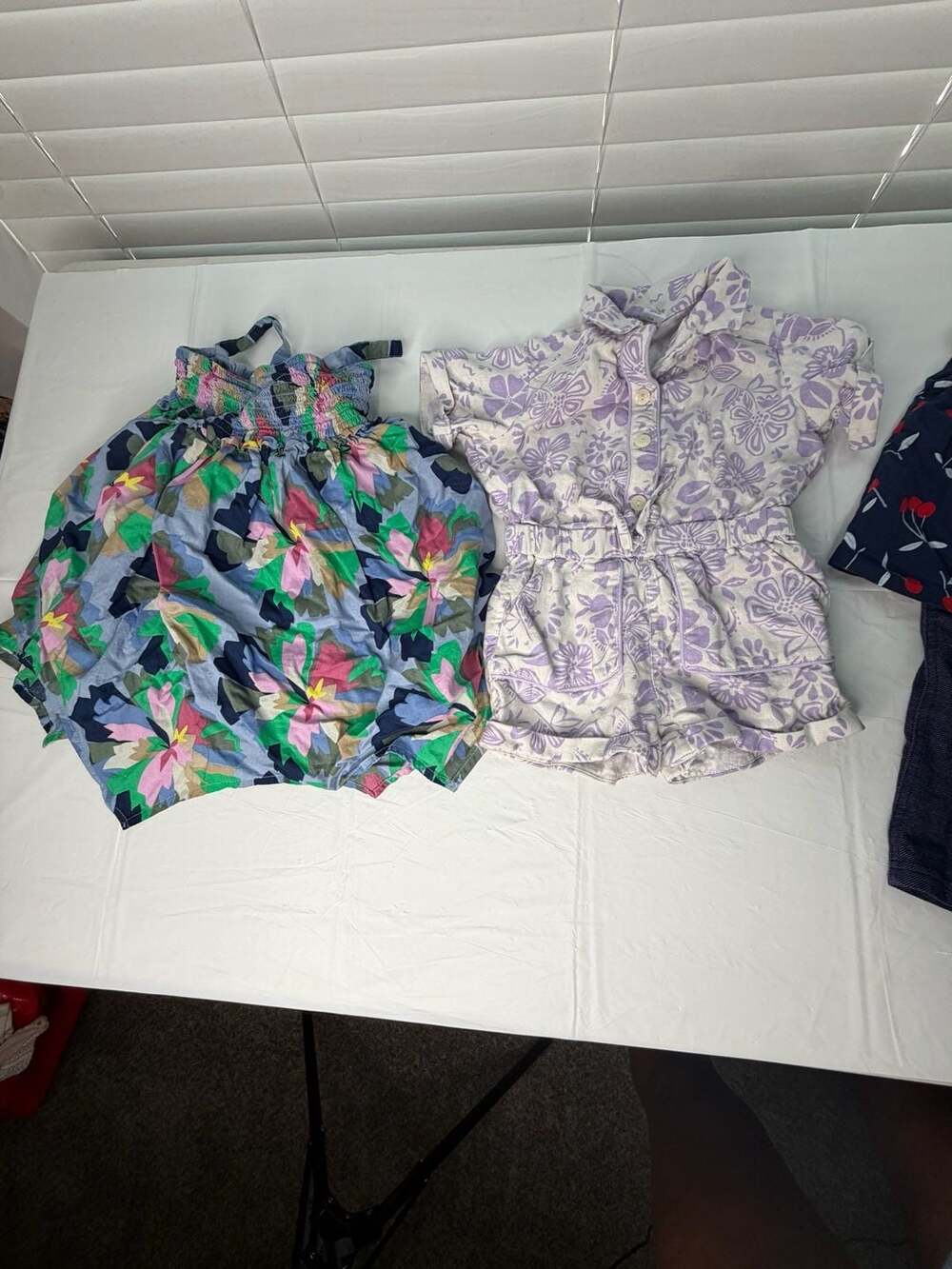 Girls Assorted Outfit Lot - Rompers, Dresses, Pajamas, Tops - Multiples